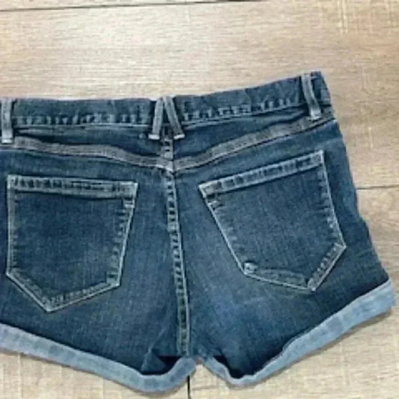 2.1 Denim Jean Shorts Medium Wash Rolled Cuff Women’s Sz 27 - Picture 7 of 11
